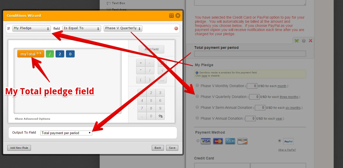Pass the value of the payment option to the email autoresponder Image 2 Screenshot 41