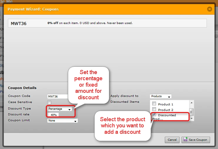 How to Add a Discount for Specific Item on Payment Tools? Image 2 Screenshot 51