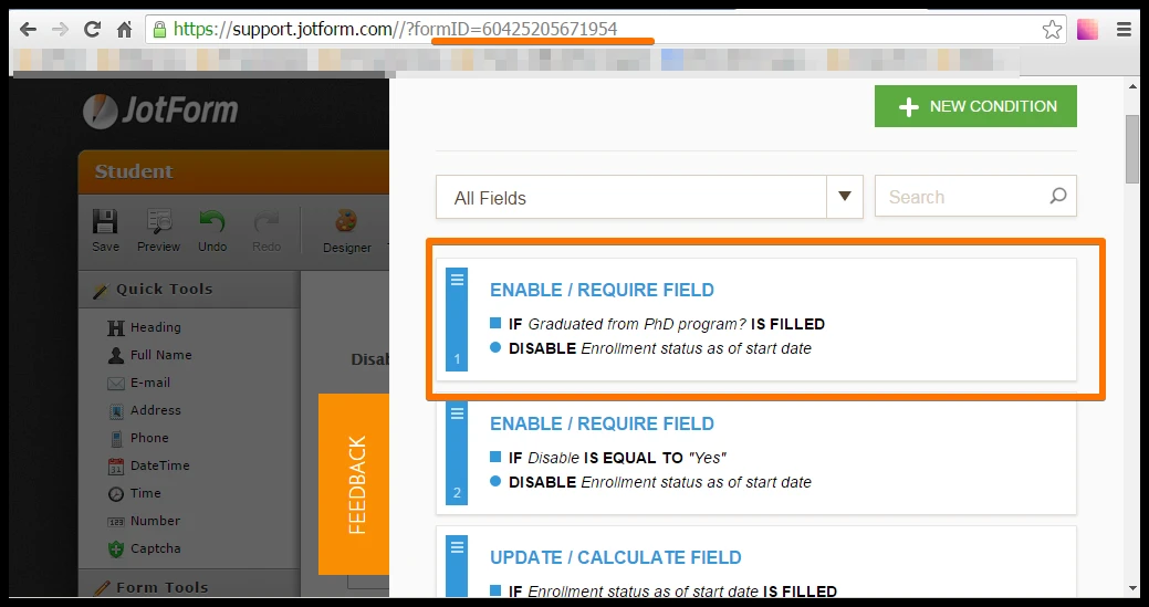 Can a field be locked so that no further changes could be made to same as user fills out the form? Image 2 Screenshot 41