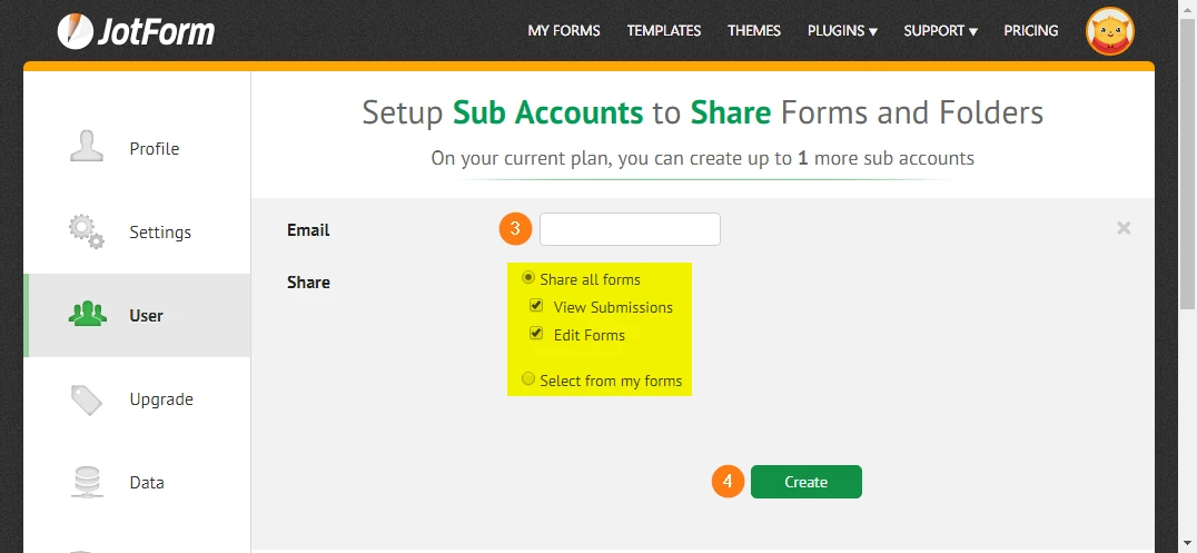 Is there a way we can provision access to these forms for additional users Image 21