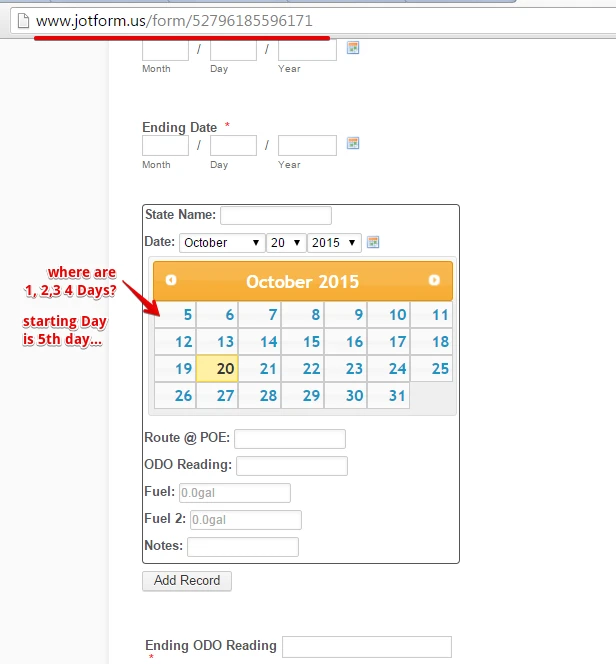 Configurable List Widget   Custom CSS Calendar missing dates Image 1 Screenshot 30