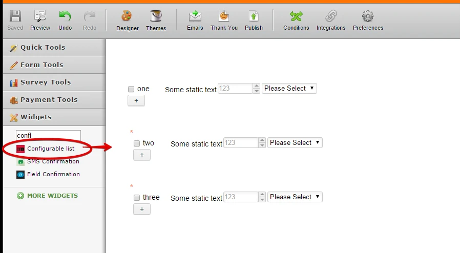 How to create a configurable list with checkboxes, text and spinners Image 1 Screenshot 20