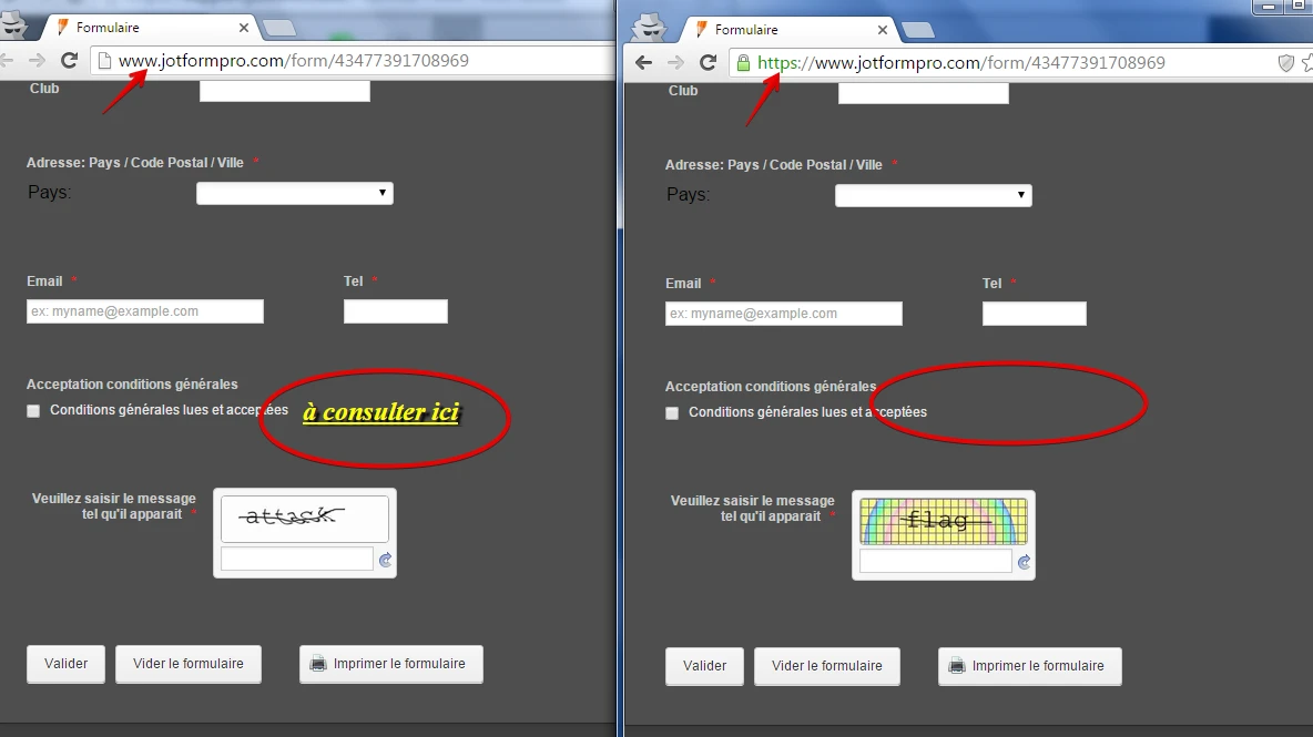 Non SSL iFrame blocked on SSL form Image 1 Screenshot 20