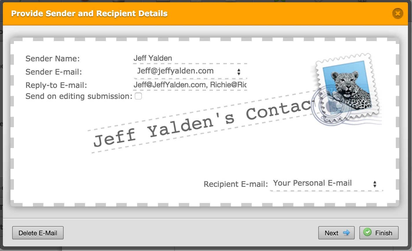 Send email to more than 1 recipient using autoresponders Image 1 Screenshot 20