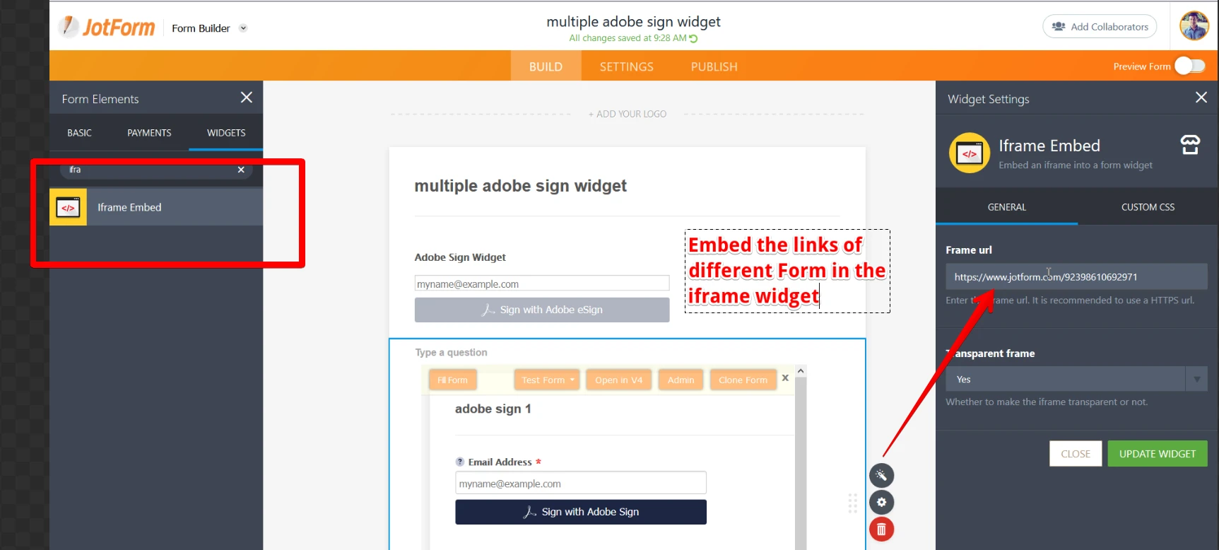 How does AdobeSign works for multiple signatories and multiple form administrators? Image 21
