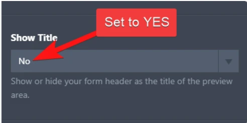 How do I hide a Header if fields are not answered? Image 10