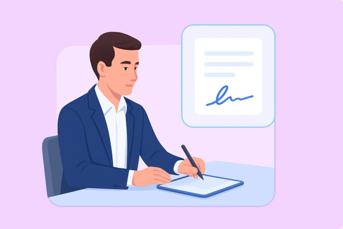 How Docusign in person signing works