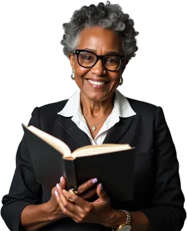 Black History Month Presentation Template Avatar