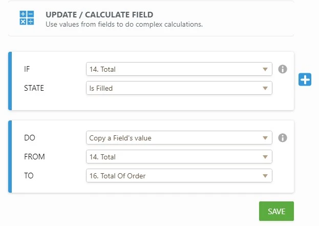 How to pass the total calculation into a payment field? Image 1 Screenshot 20