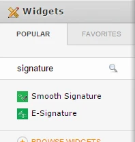 How to add a signature to a form Image 1 Screenshot 30