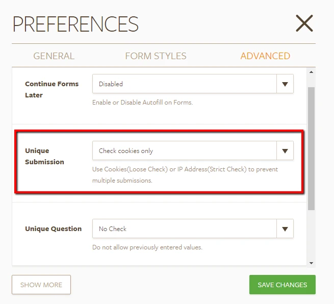 How do I enable multiple submissions on my form?   Image 1 Screenshot 20
