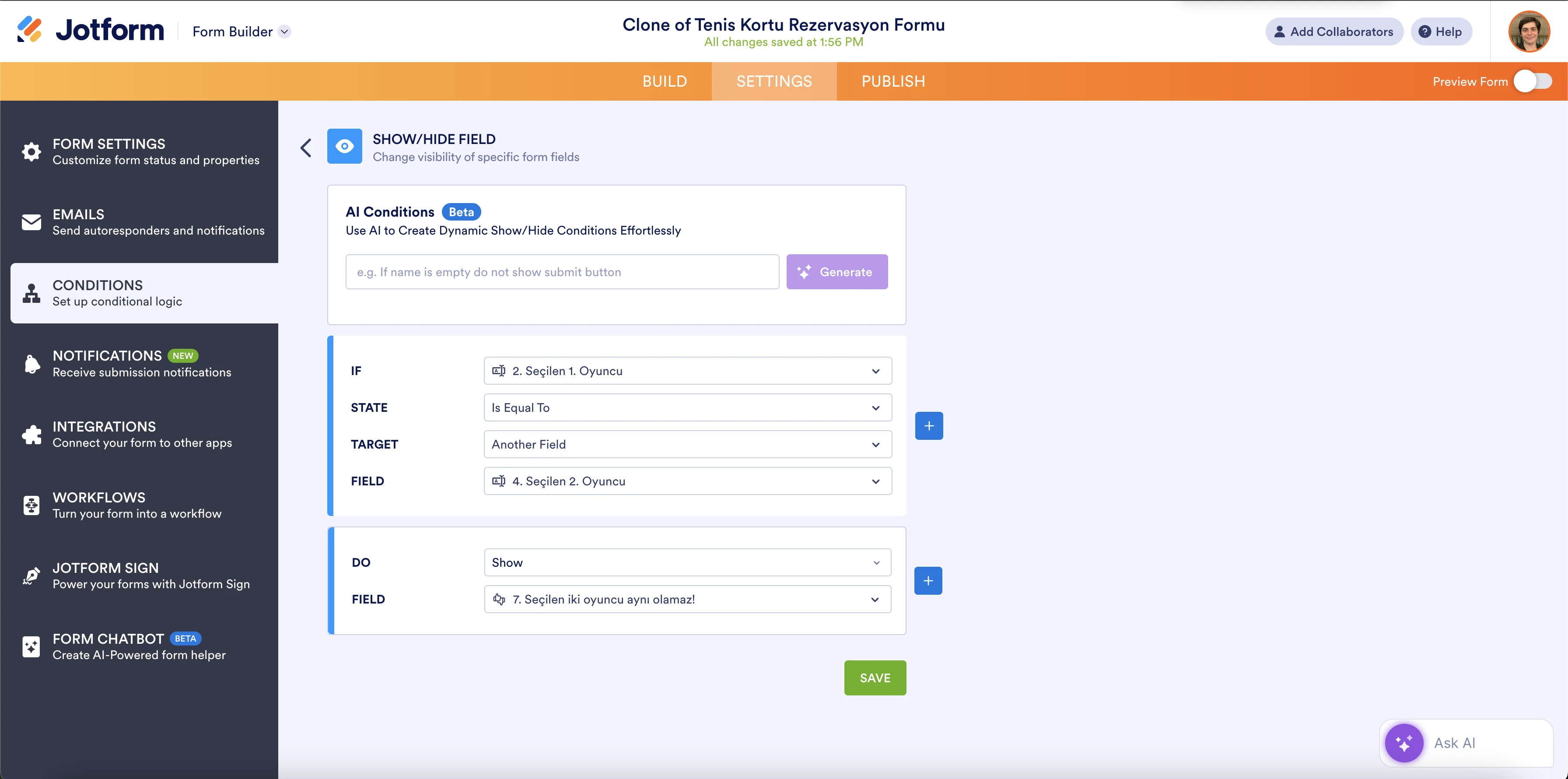 Formda sorun var Image 4 Screenshot 83