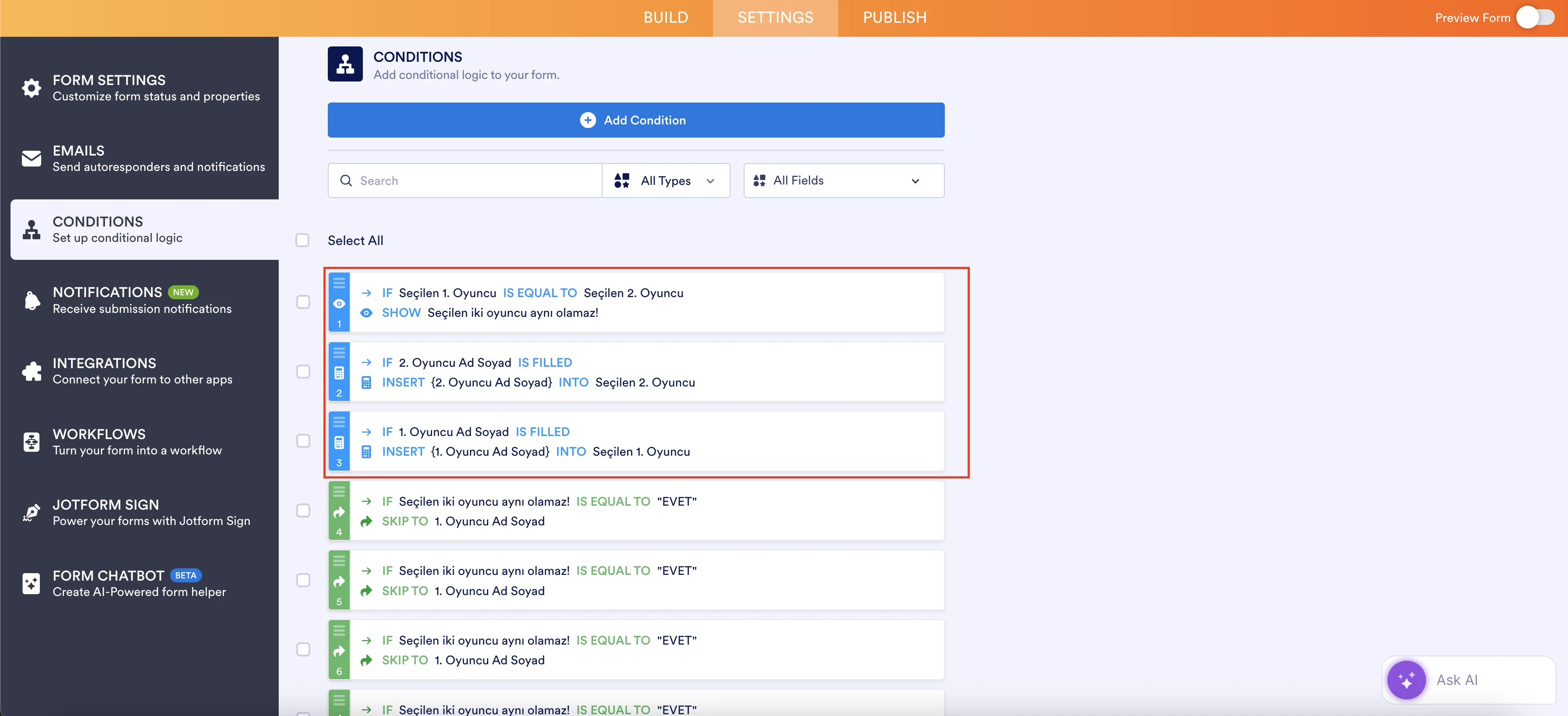 Formda sorun var Image 3 Screenshot 72