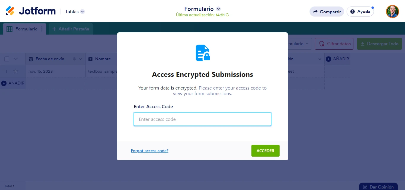 Consulta sobre compartir tablas Image 2 Screenshot 51