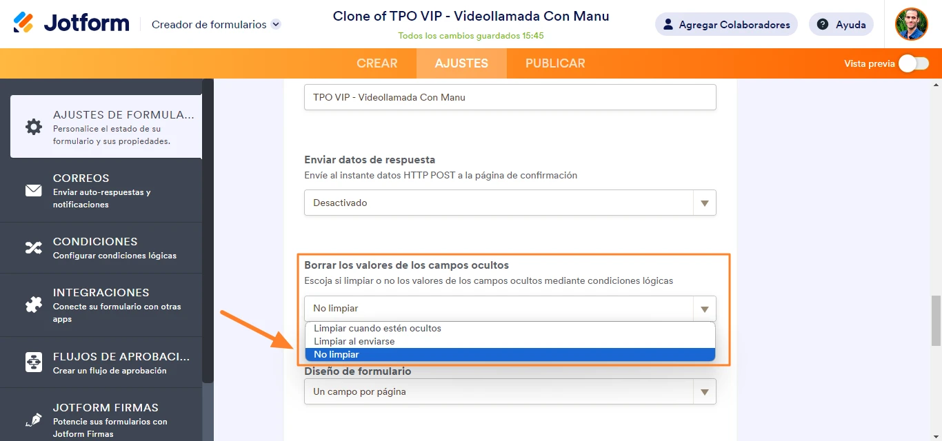 No puedo completar el envío en mi formulario de pagos Image 1 Screenshot 40