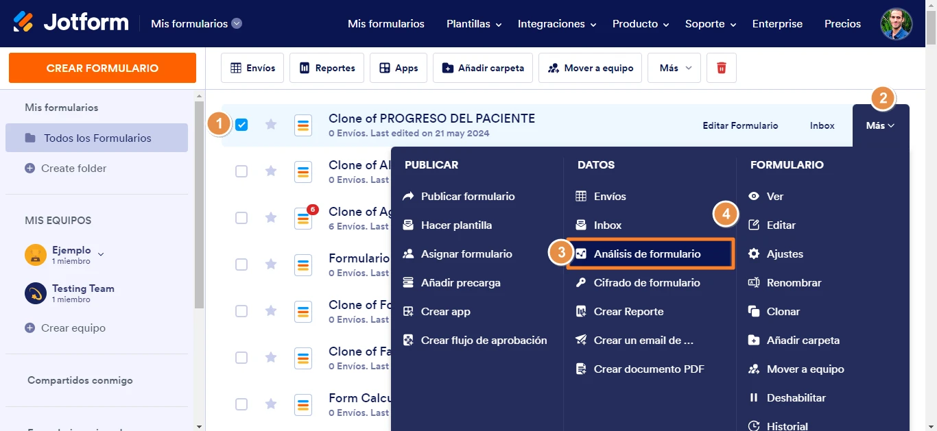 Envíos: No aparecen las respuestas del formulario Image 1 Screenshot 20