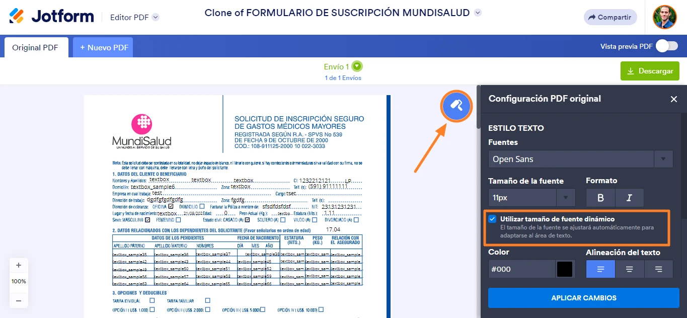 Consultas para solventar observaciones de formularios creados Image 3 Screenshot 62
