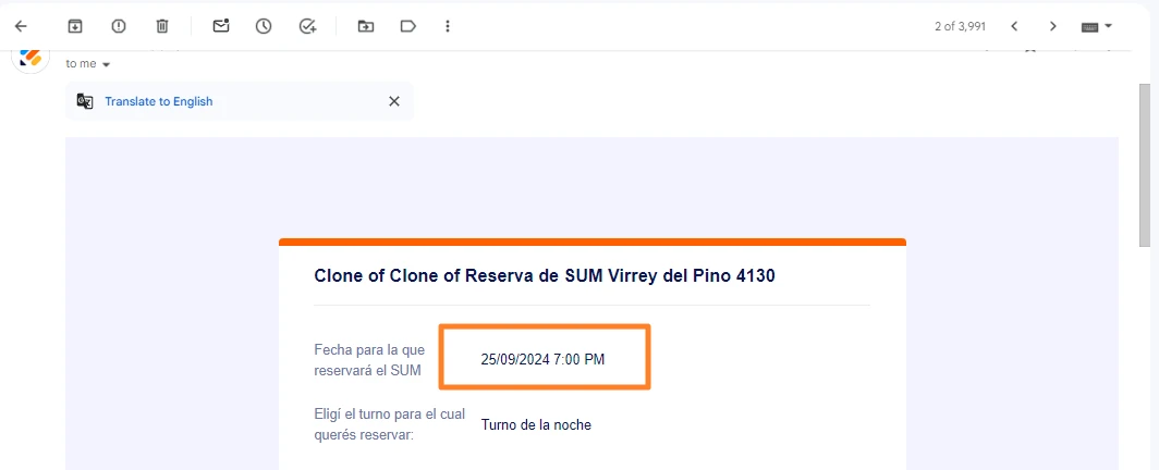 Uso de agenda para reservar cita después de medianoche Image 4 Screenshot 83