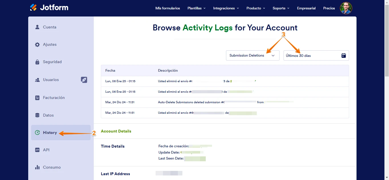 Todos mis formularios dicen cero envíos Image 2 Screenshot 41 Screenshot 21
