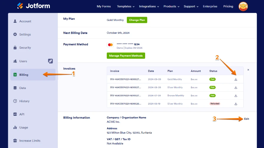 Solicitud de factura Image 1 Screenshot 20 Screenshot 10