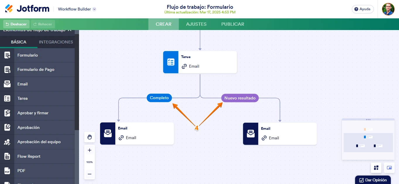 ¿Puedo poner un campo de selección múltiple como comentario de aprobación? Image 3 Screenshot 62