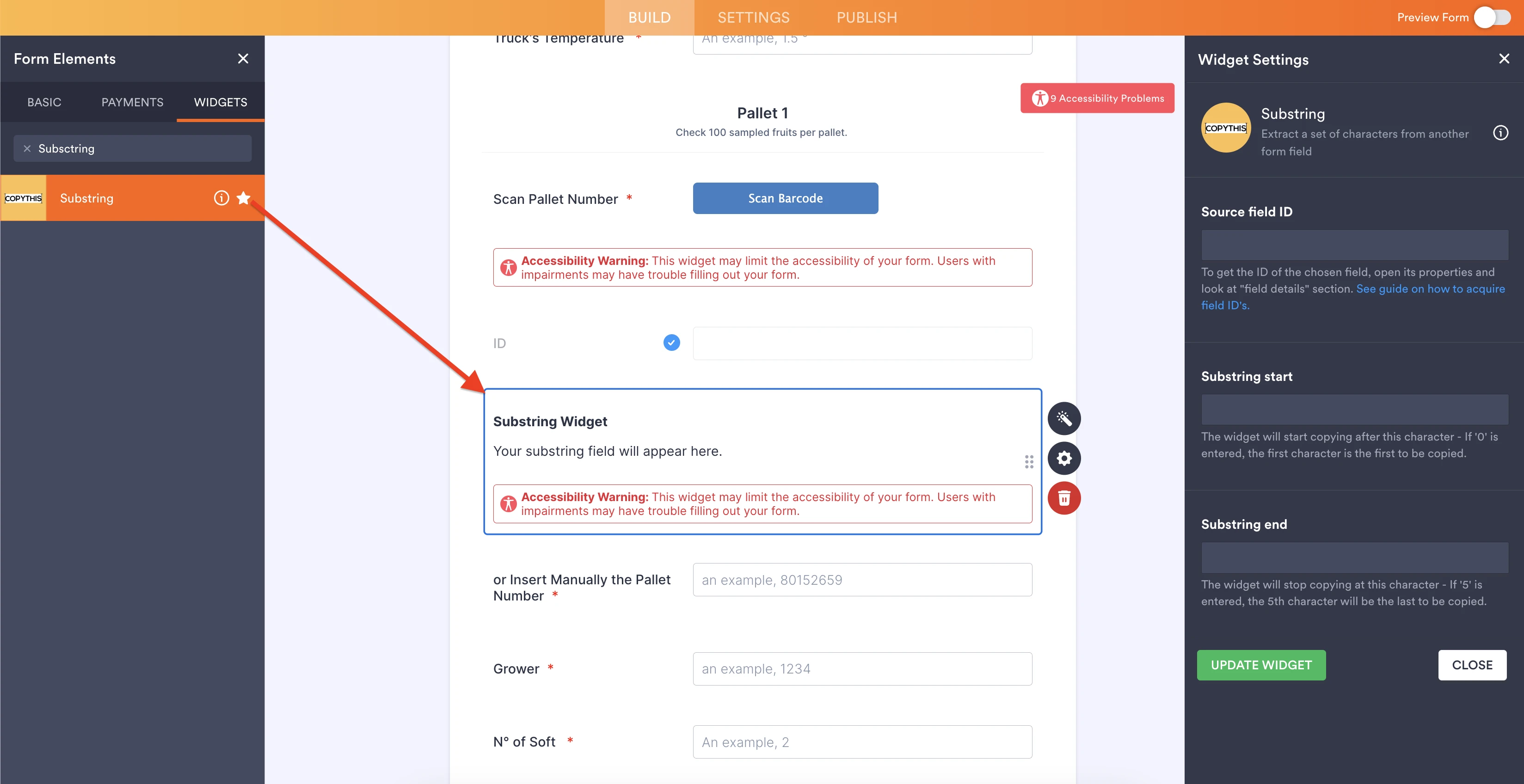 How to scan selected number on Barcode? Image 4 Screenshot 113