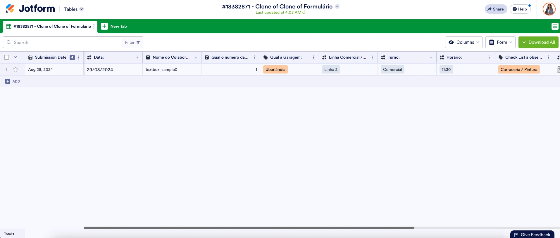 Não é possível acessar o formulário criado Image 2 Screenshot 41