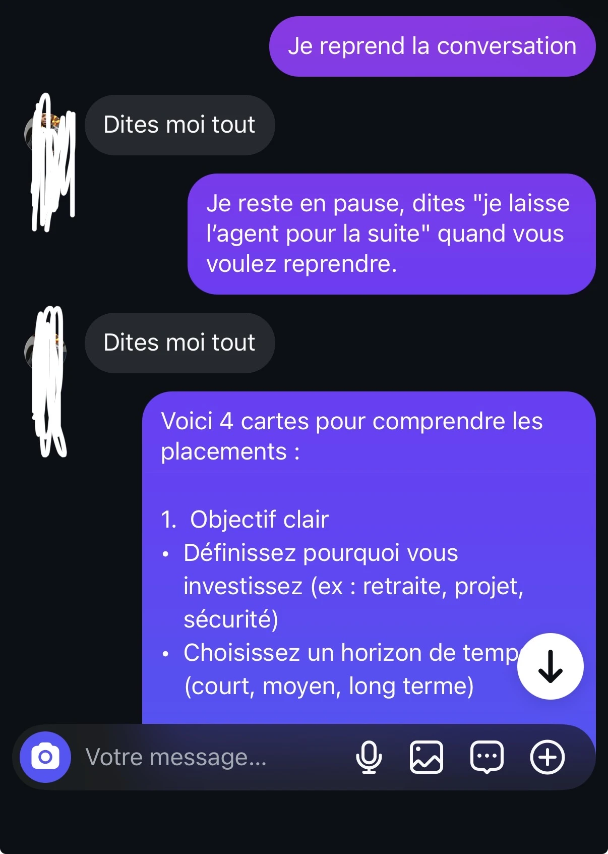 
Agent IA Instagram : Ne cesse pas de répondre automatiquement malgré désactivation manuelle
Image-1