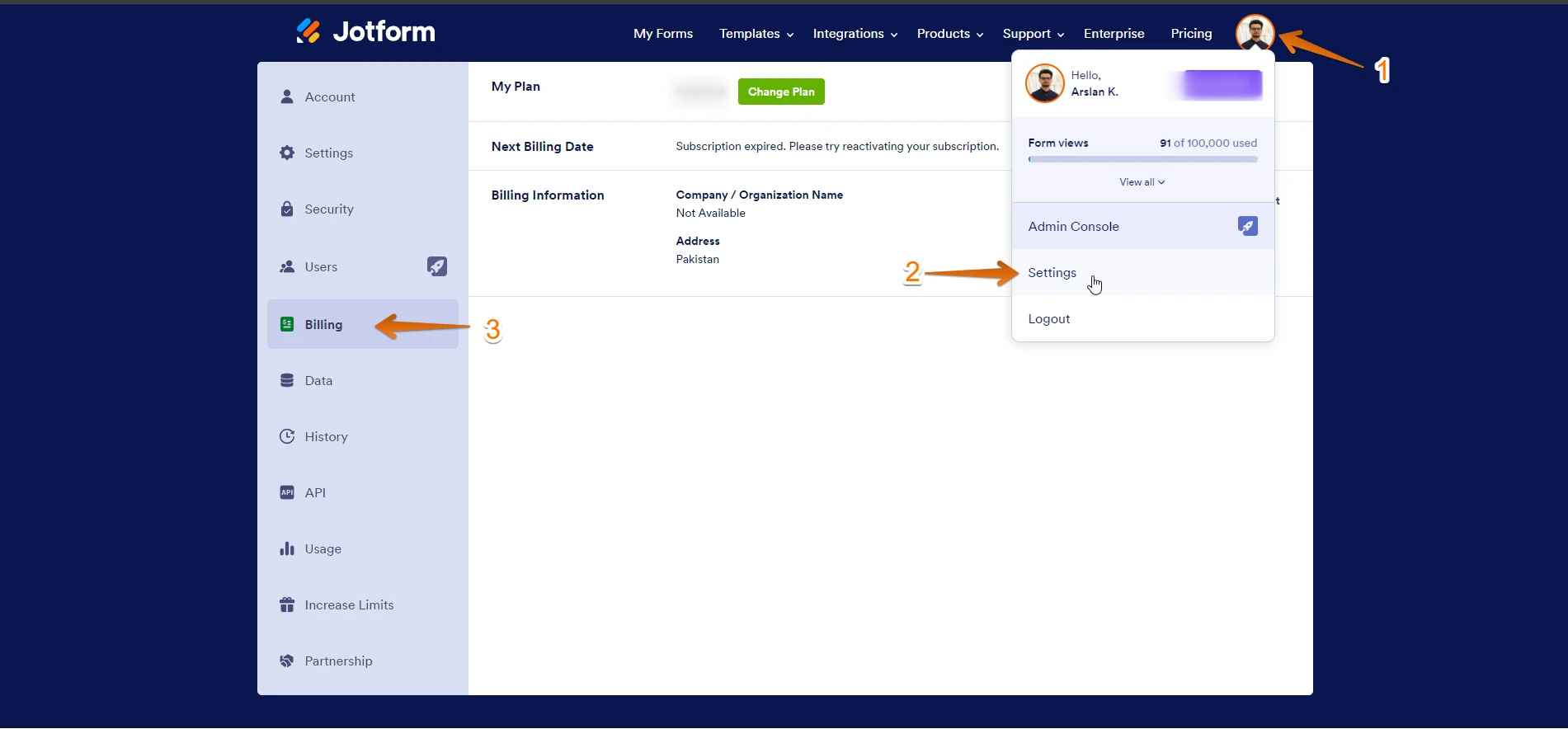 Ver factura en Configuración de cuenta Image 1 Screenshot 30
