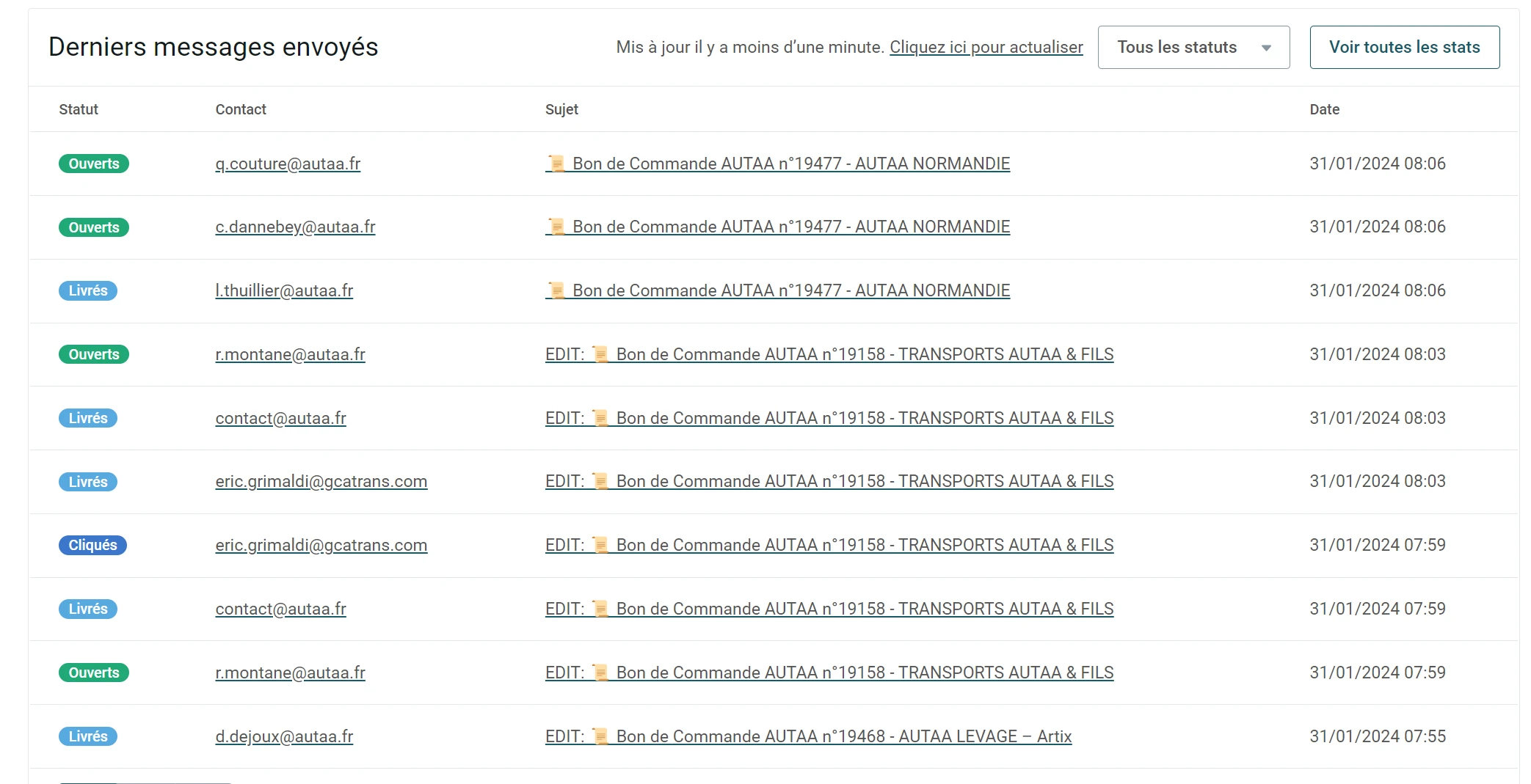 Réception de mail en panne  Image 2 Screenshot 41