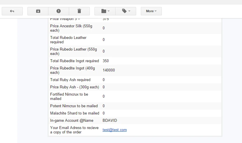 Having a problem getting calculated fields to show in email Image 1 Screenshot 50
