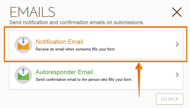 How do I add a response email once someone has submitted their registration? Image 1 Screenshot 20
