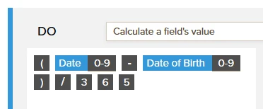 How to calculate age through conditional fields? Image 1 Screenshot 30