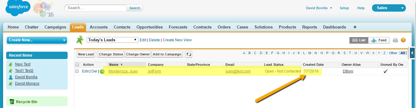 Salesforce integration Image 1 Screenshot 20