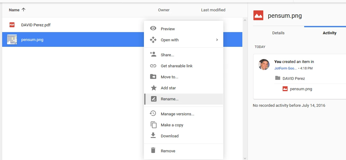 how to name file in google drive Image 2 Screenshot 41
