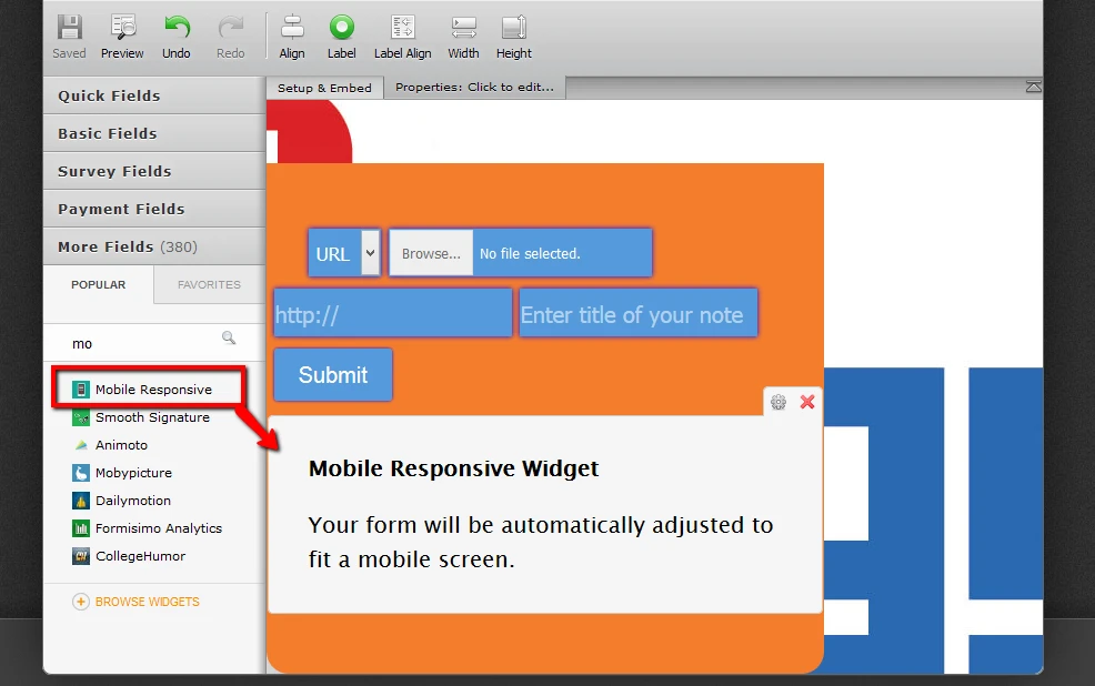Prevent form fields from overlapping Image 1 Screenshot 40