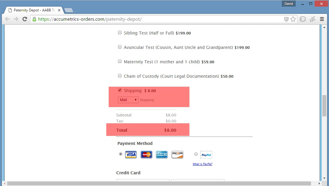 Payment form was not charging the shipping fee on some transactions Image 1 Screenshot 20
