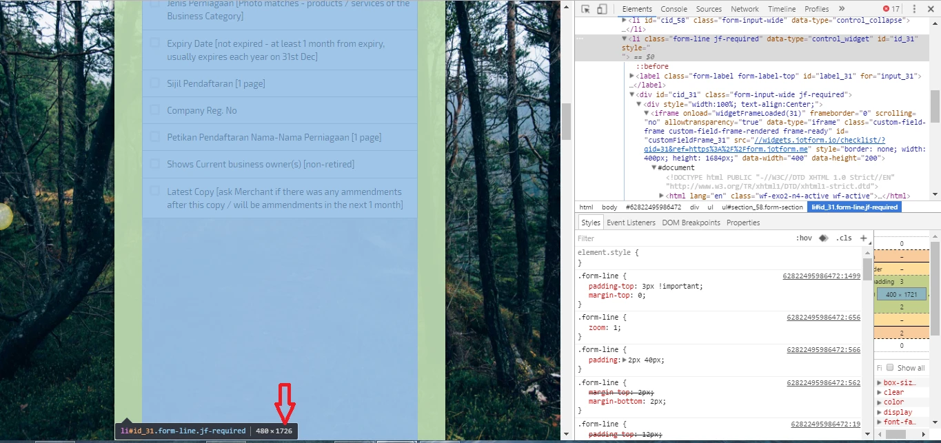 CSS code   Fix Blank Spaces between condition answers Image 1 Screenshot 20