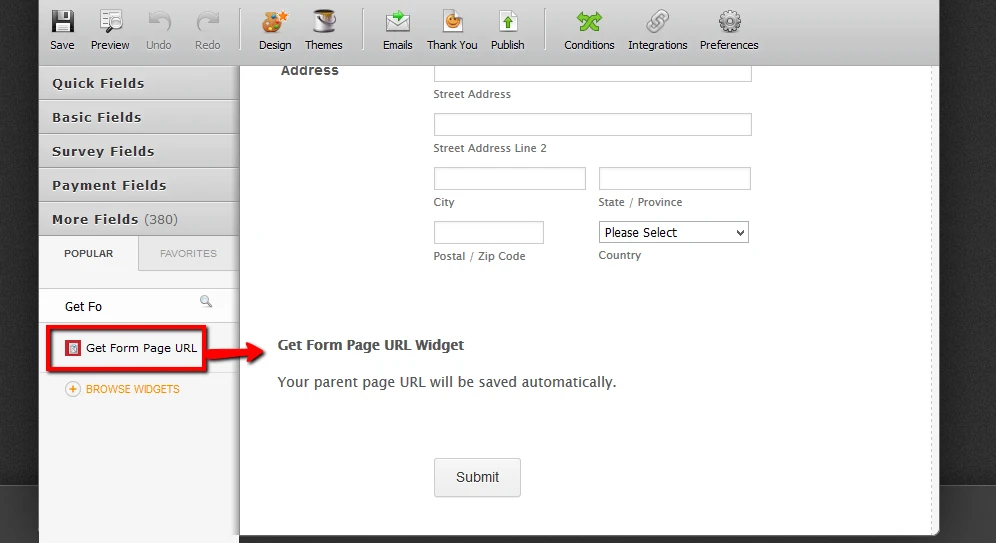 Is there a way that hidden form items will also be hidden when users edit their own submissions? Image 1 Screenshot 30