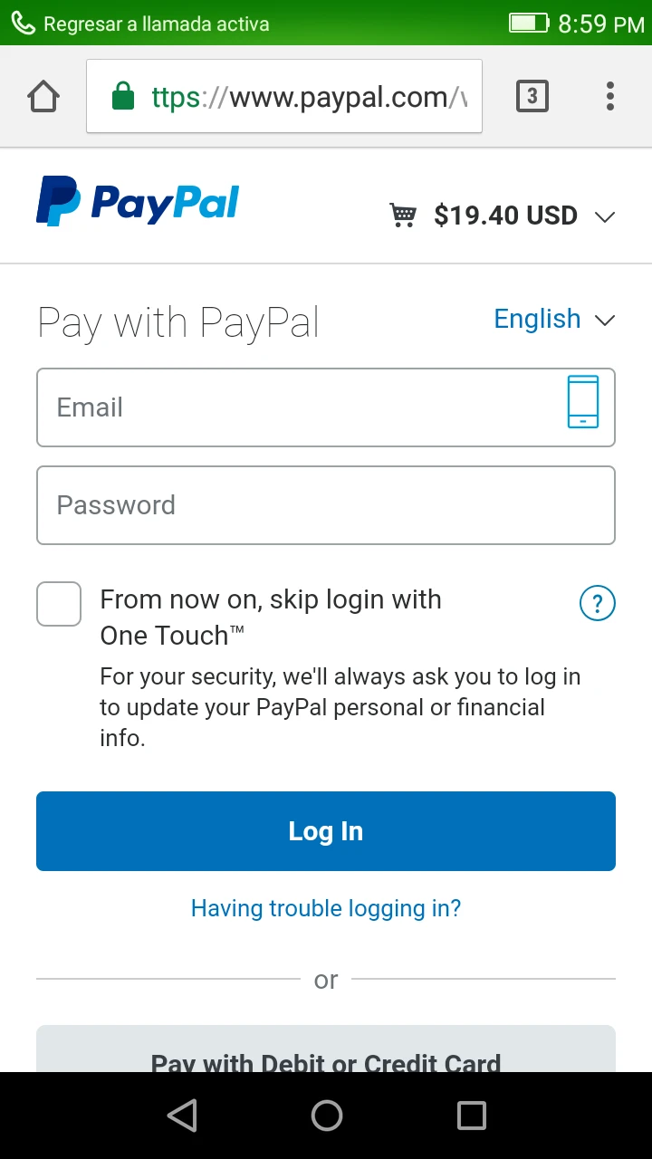 trouble with Paypal form Image 1 Screenshot 20