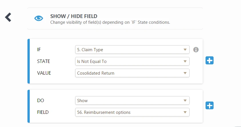 Condition on the form not working on editing submissions Image 1 Screenshot 20