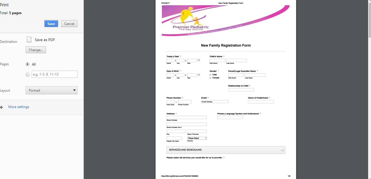 How to print data filled multiple page form from print form button Image 2 Screenshot 41