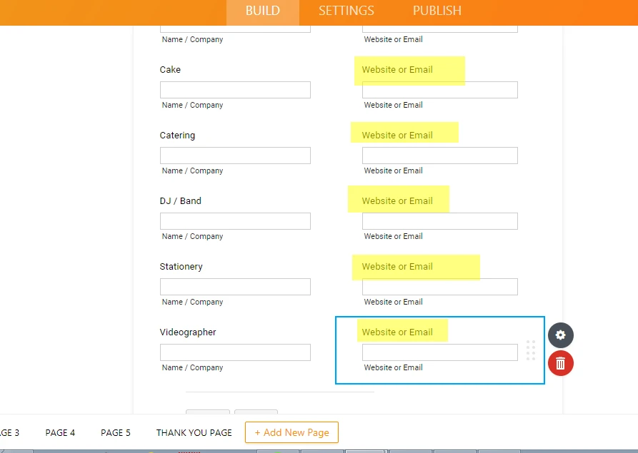Why when I publish my form, it changes the layout? Image 2 Screenshot 51