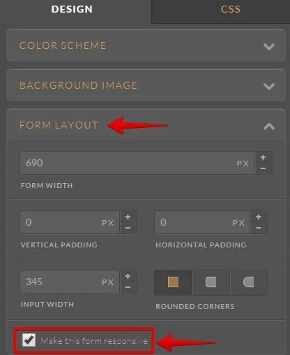 Cloned form does not offer Responsive option in Preferences Image 1 Screenshot 20