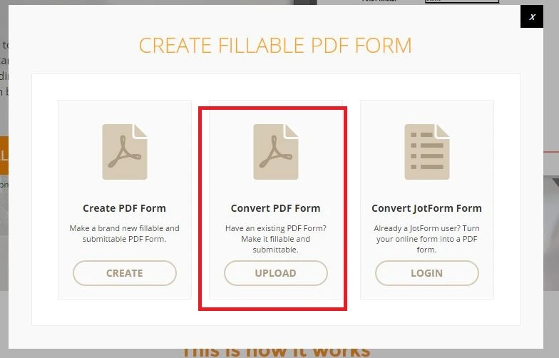 Is it possible to upload a form in JotForm? Image 1 Screenshot 20
