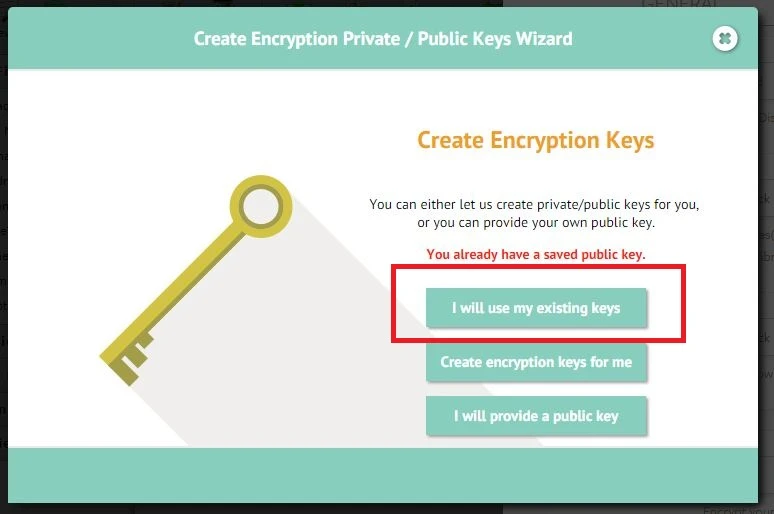 I cant figure out where to input my encryption key to view my form results Screenshot 20
