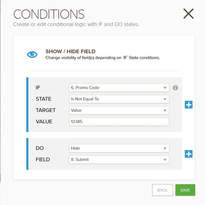 How do I put conditions on text blocks? Image 1 Screenshot 20