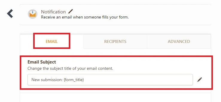 When a form is submitted it comes into my email from me? With my name not the guest? Is there something I can change to see who the email is ?  Image 1 Screenshot 20