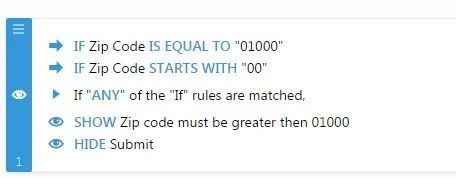 How can I specify limit on input number? I have a Zip Code field, and I want to (a) require 5 numeric digits and (b) greater than 01000 Image 2 Screenshot 41