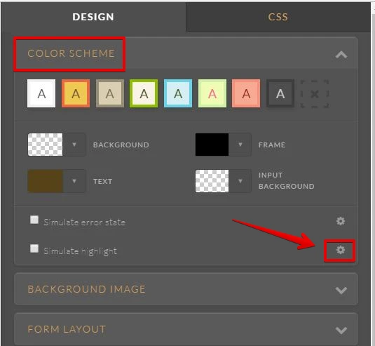 Background color changes when selecting options Image 1 Screenshot 30